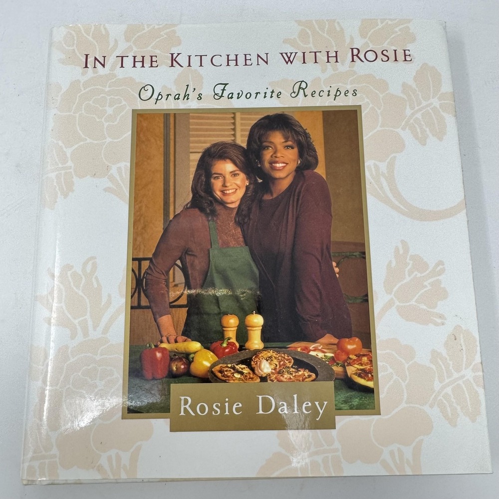Vintage In The Kitchen With Rosie Daley HC Oprah Low Fat Cookbook USA 1994